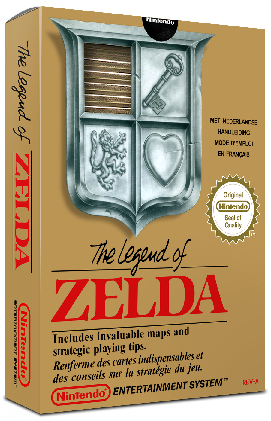 Jaquette NES Edition Française